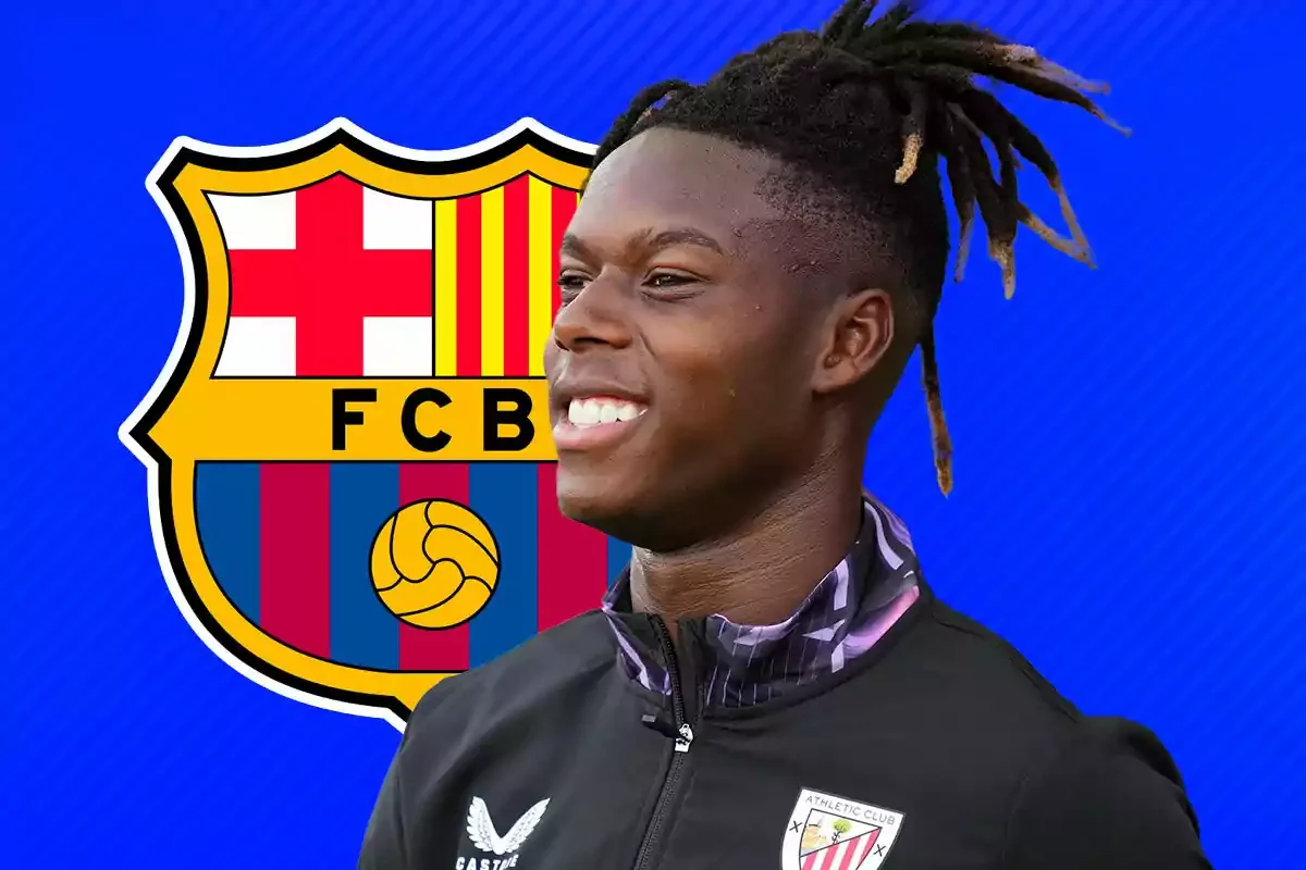 img of Nico Williams cerca de llegar al Barça